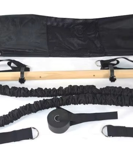 Pilates Resistance Training Kit – Portable Pilates Stick & Bands Set