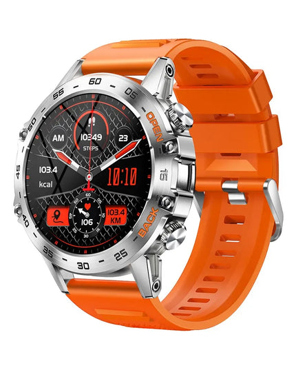MEVADEN Steel 1.39 Inch Men Luxury Smart Watch Bluetooth Call Sport Fitness Tracker Health Monitor Smartwatch for Male MD52