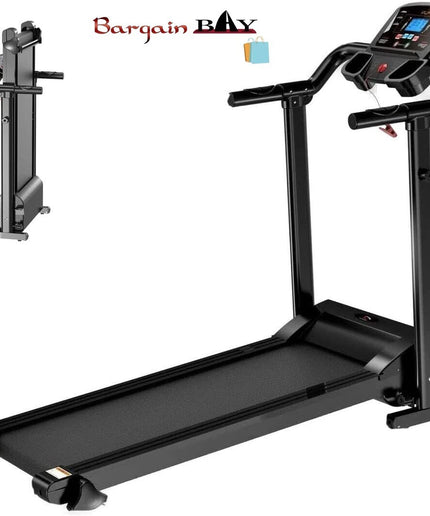 Running Treadmill Electric Folding Machine 9% Incline Machine Home Gym Walking