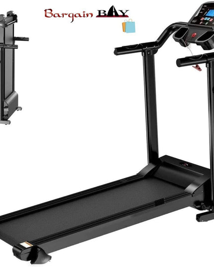 Running Treadmill Electric Folding Machine 9% Incline Machine Home Gym Walking