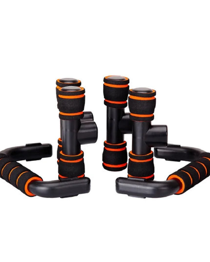 Push-Up Stands – Non-Slip Fitness Bars with Soft Sponge Grip (1 Pair)