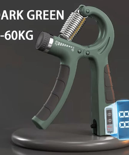 5-60Kg Adjustable Hand Grip Strengthener Hand Grip Trainer with Counter Wrist Forearm and Hand Exerciser for Muscle Building