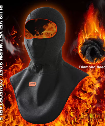 Winter Motorcycle Balaclava Face Mask – Fleece Thermal Windproof Ski & Biker Mask for Men & Women