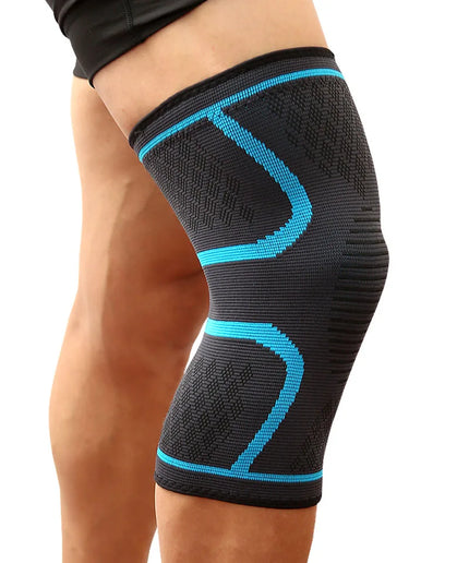 Compression Knee Support Sleeve – Elastic Sports Brace for Running & Cycling