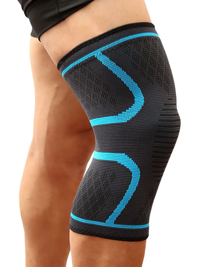 Compression Knee Support Sleeve – Elastic Sports Brace for Running & Cycling
