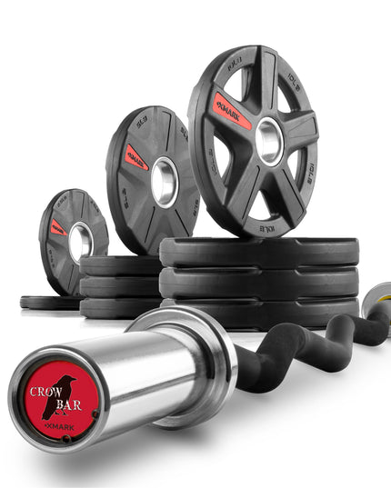 Texas Star Olympic Weight Plates & Curl Bar Sets