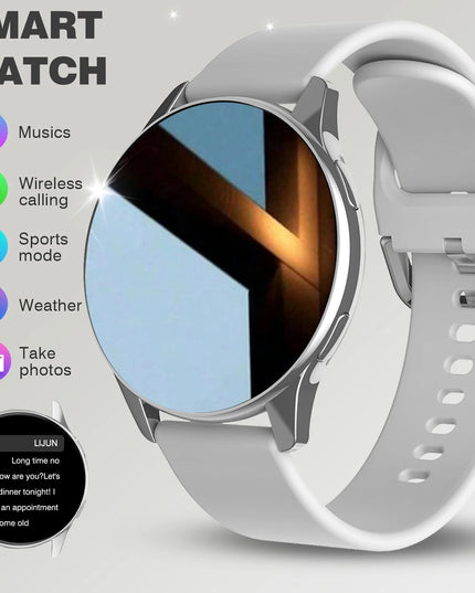 Smart Watch with Wireless Calling, Multi-Sport Modes, and App Notifications – Unisex, Compatible with iPhone and Android