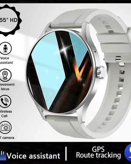 1.55" HD Bluetooth Calling Smartwatch for Men & Women – Health Tracker & App Control