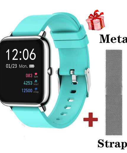 P22 Smart Watch – Fitness Tracker with Heart Rate, Sleep Monitor, Waterproof Sports Clock for Android & iOS