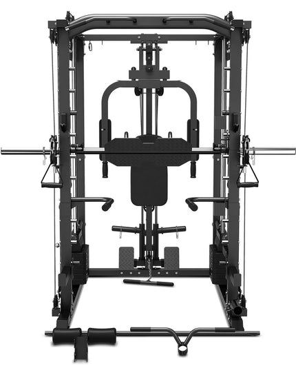 GRK200 10-in-1 Home Gym Station – Power Rack, Smith Machine & Cable System