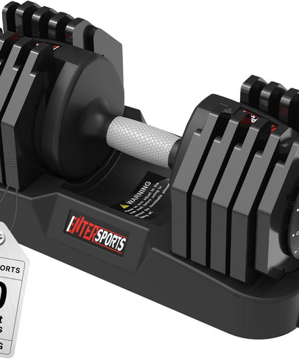 EnterSports Adjustable Dumbbell Set – 10kg, 20kg & 40kg Options