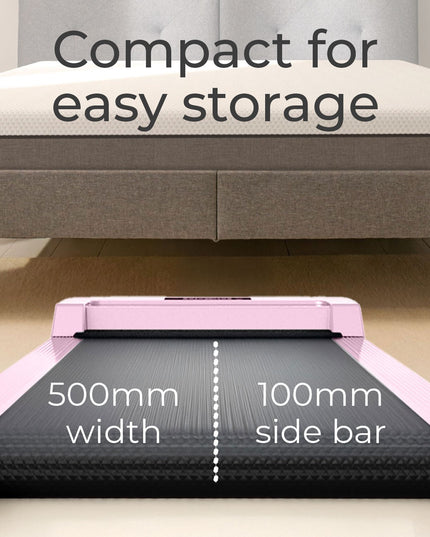 Neo Treadmill Walking Pad under Desk Portable Adjustable Speed Remote LED Screen