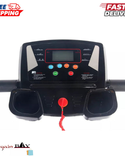 Electric Treadmill Running 9% Gym Folding Incline Home Machine Motorized Fitness