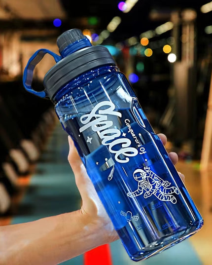 2L 3L Large Capacity Sport Water Bottle with Filter Eco-Friendly Plastic Water Cup Portable Fitness Drink Bottle Kettle BPA Free