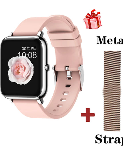 P22 Smart Watch – Fitness Tracker with Heart Rate, Sleep Monitor, Waterproof Sports Clock for Android & iOS