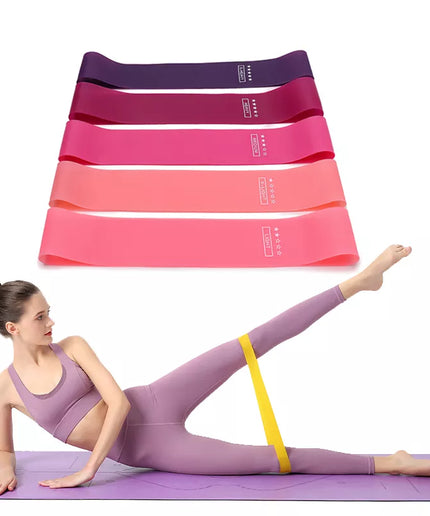 Portable Resistance Bands – Natural Latex Workout Bands for Yoga, Pilates & Strength Training
