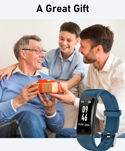 GRV Pedometer Watch Fitness Watch No Bluetooth/App/Phone Required,Fitness Tracker with Step Counter Calories Counter Sleep Monitor for Walking Running