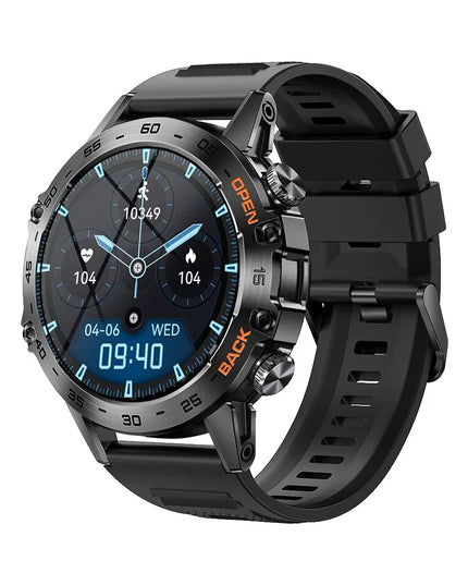 MEVADEN Steel 1.39 Inch Men Luxury Smart Watch Bluetooth Call Sport Fitness Tracker Health Monitor Smartwatch for Male MD52
