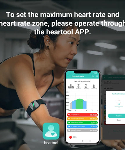 COOSPO HW807 HRV Heart Rate Monitor Armband