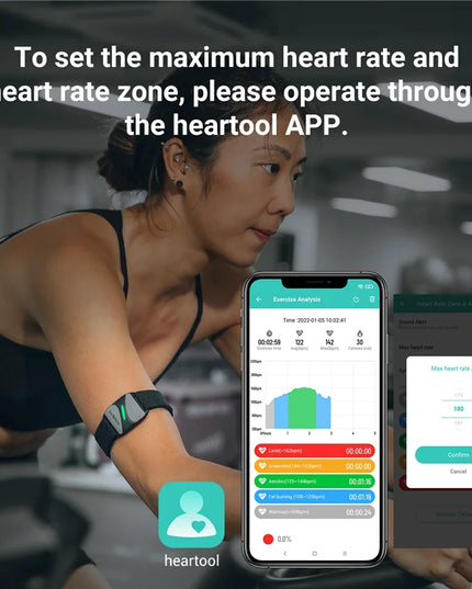 COOSPO HW807 HRV Heart Rate Monitor Armband