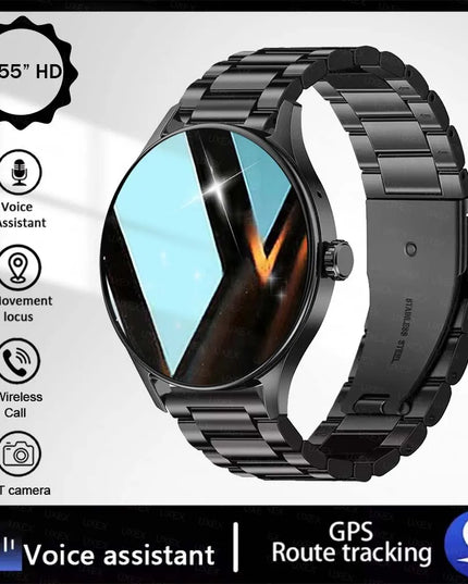 1.55" HD Bluetooth Calling Smartwatch for Men & Women – Health Tracker & App Control