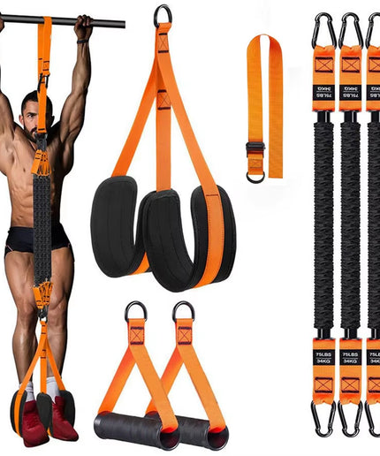 Pull up Assistance Bands Set Resistance Strap for Pull-Ups Assist for Men Women Hanging Training Chin-Up Workout Body Stretching