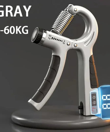 5-60Kg Adjustable Hand Grip Strengthener Hand Grip Trainer with Counter Wrist Forearm and Hand Exerciser for Muscle Building