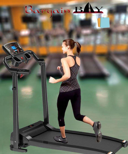 Running Treadmill Electric Folding Machine 9% Incline Machine Home Gym Walking