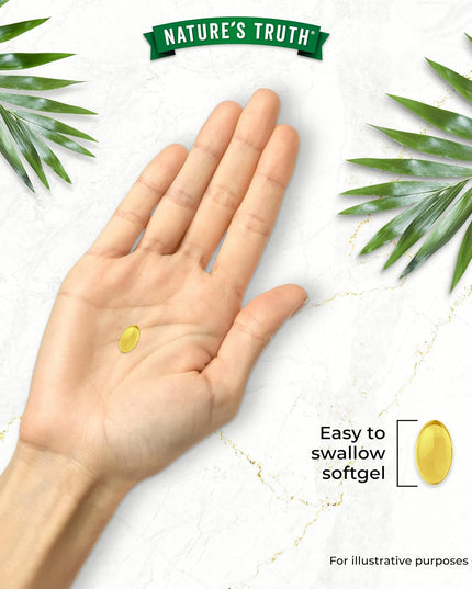 Evening Primrose Oil 1000Mg | 120 Softgel Capsules | High Strength Omega 6 and GLA | Cold-Pressed | Natures Truth