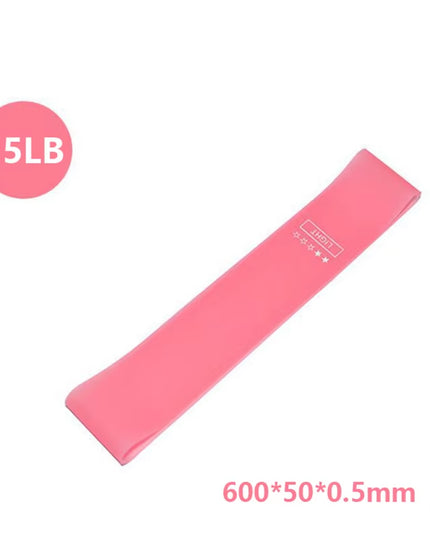 Portable Fitness Workout Equipment Rubber Resistance Bands Yoga Gym Elastic Gum Strength Pilates Crossfit Women Weight Sports