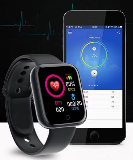 Bluetooth Smartwatch for Men & Women – Fitness Tracker, Music Control, Sleep Monitor & Sport Wristwatch