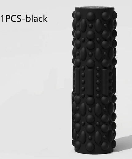 1Pc Fitness Equipment Electric Foam Roller Whole Body Muscle Relaxer Beautiful Leg Massage Stick Roller Vibration Yoga Column