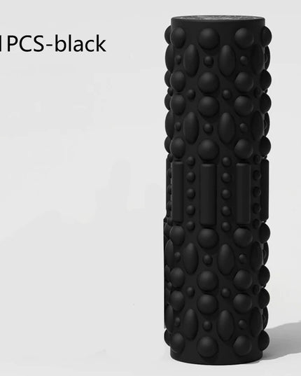 1Pc Fitness Equipment Electric Foam Roller Whole Body Muscle Relaxer Beautiful Leg Massage Stick Roller Vibration Yoga Column