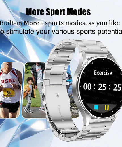 1.55" HD Bluetooth Calling Smartwatch for Men & Women – Health Tracker & App Control