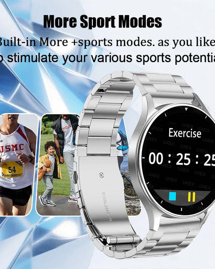 1.55" HD Bluetooth Calling Smartwatch for Men & Women – Health Tracker & App Control