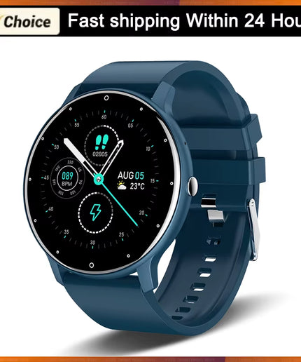LIGE 2026 Smart Watch Women Men Ladies Gift Sport Fitness Men Watches Heart Rate Monitor Waterproof Smartwatch for Android IOS