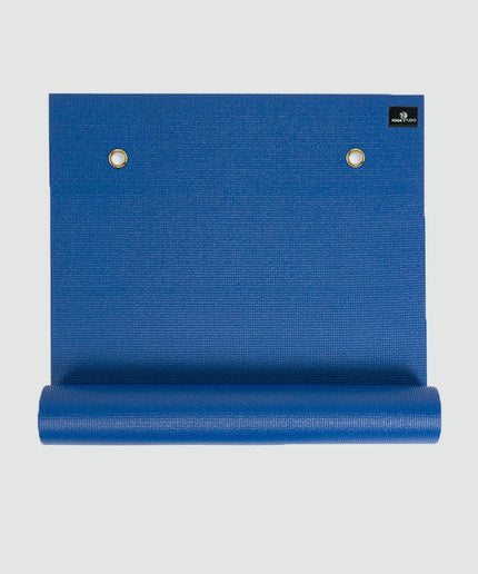 Yoga Studio 6mm Eyeletted Yoga Mat – Non-Slip PVC Sticky Mat for Schools, Classes & Studios (183×61 cm)