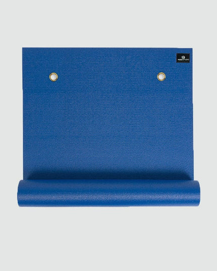 Yoga Studio 6mm Eyeletted Yoga Mat – Non-Slip PVC Sticky Mat for Schools, Classes & Studios (183×61 cm)