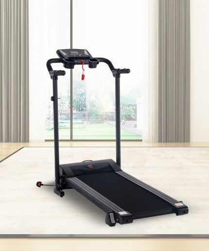 Running Treadmill Electric Folding Machine 9% Incline Machine Home Gym Walking