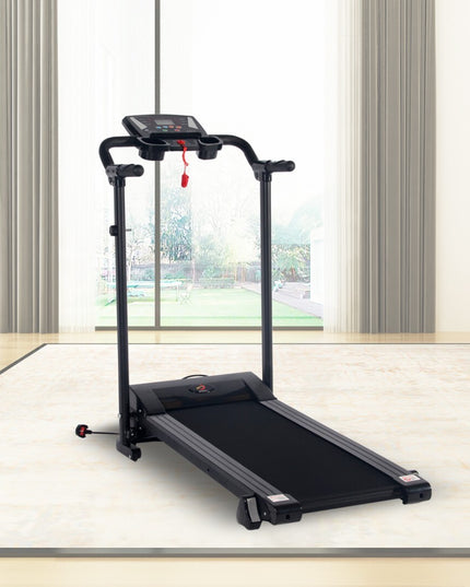 Running Treadmill Electric Folding Machine 9% Incline Machine Home Gym Walking