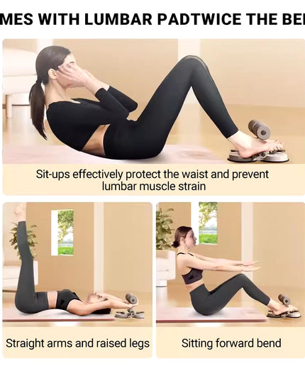 Sit-Up Bar with Suction Cup – Portable Home Fitness Core Trainer