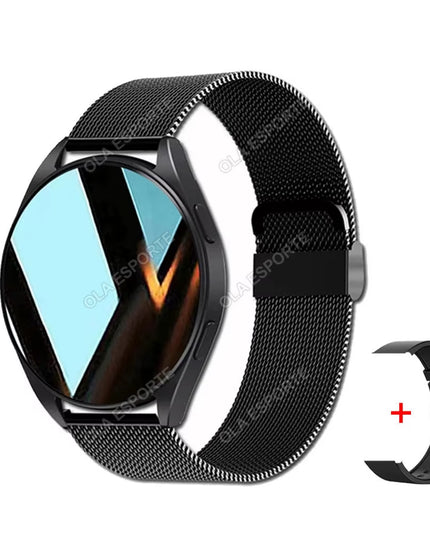 1.32" Smartwatch with Bluetooth Calling, Full Touch Screen, Fitness and Sleep Tracking, Android/iOS, Bluetooth 5.0