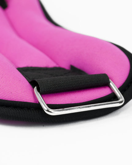 Pink Neoprene Ankle Wrist Weights Running Training Exercise Fitness Heavy Bands