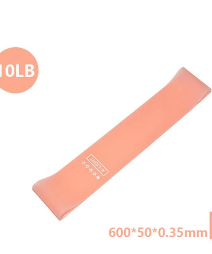 Portable Fitness Workout Equipment Rubber Resistance Bands Yoga Gym Elastic Gum Strength Pilates Crossfit Women Weight Sports