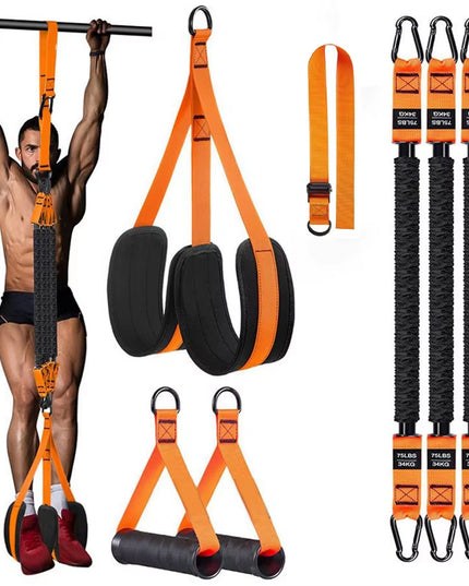 Pull up Assistance Bands Set Resistance Strap for Pull-Ups Assist for Men Women Hanging Training Chin-Up Workout Body Stretching
