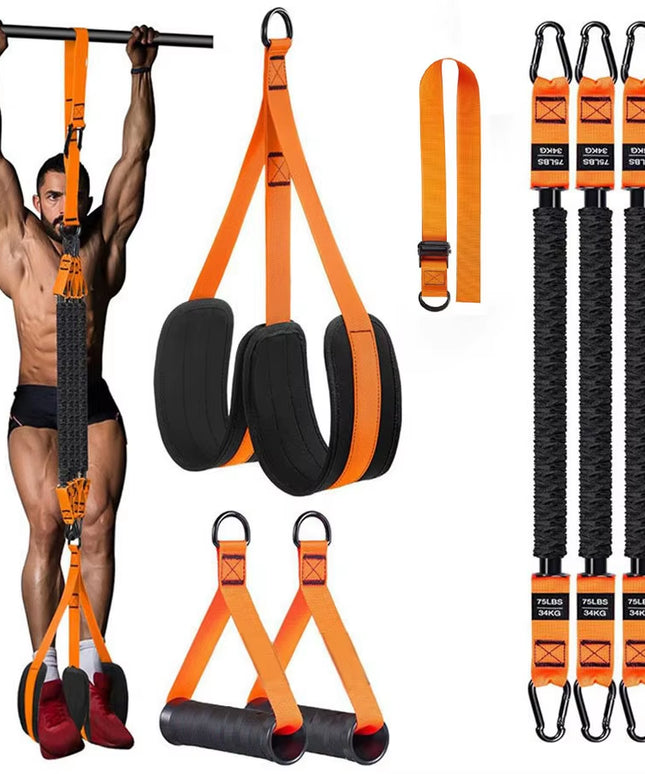 Pull up Assistance Bands Set Resistance Strap for Pull-Ups Assist for Men Women Hanging Training Chin-Up Workout Body Stretching