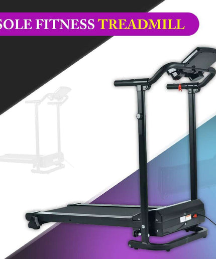 Running Treadmill Foldable Home Walking Electric Machine 9% Incline Gym Office