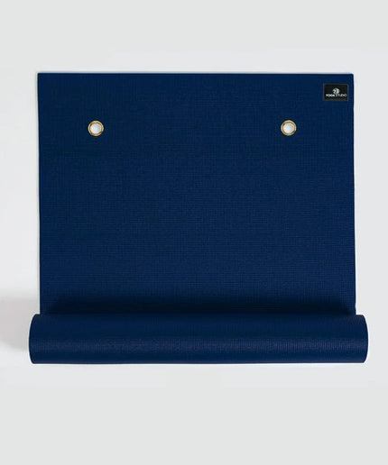 Yoga Studio 6mm Eyeletted Yoga Mat – Non-Slip PVC Sticky Mat for Schools, Classes & Studios (183×61 cm)