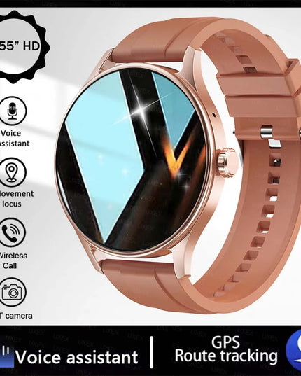 1.55" HD Bluetooth Calling Smartwatch for Men & Women – Health Tracker & App Control