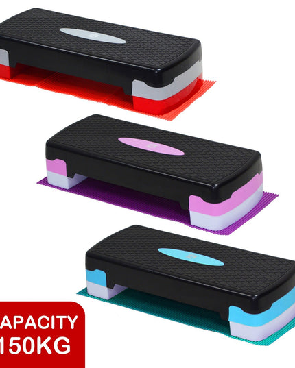 Aerobic Exercise Stepper Durable Non-Slip Mat Adjustable Fitness Yoga Equipment